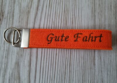 Schlüsselanhänger "Gute Fahrt"
