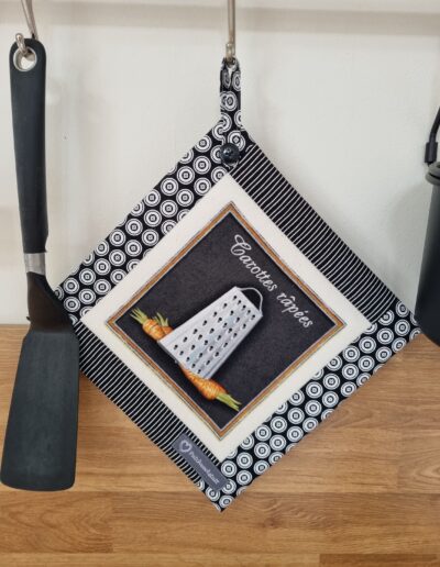 genähter Topflappen