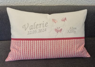 Geburtskissen mit Echtmaßen
