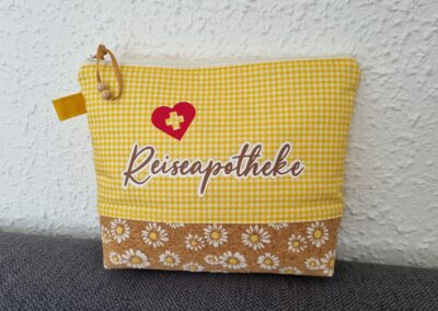 genähtes Tascherl Reiseapotheke