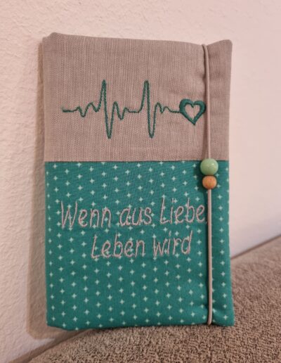 genähte Mutter-Kind Pass hülle