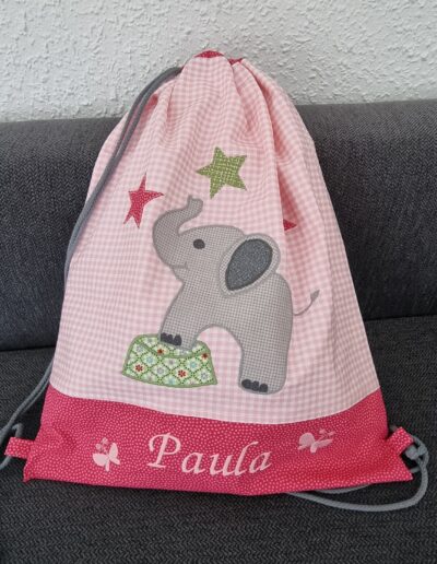 personalisierter Turnbeutel