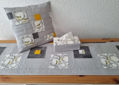 gnähter Tischläufer