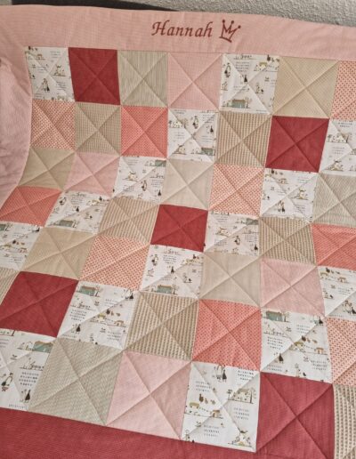 genähte Krabbeldecke