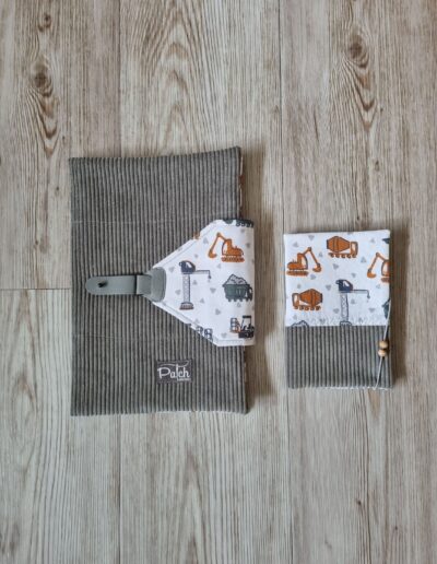 genähte Windelkramtasche