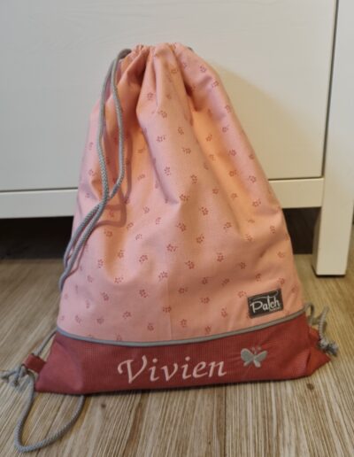 personlisierter Turnbeutel