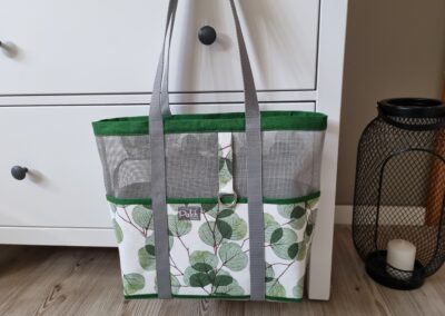 genähte Gittertasche