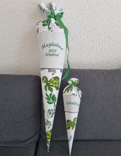 genähte personalisierte Schultüte