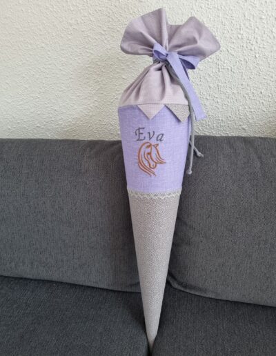 genähte personalisierte Schultüte